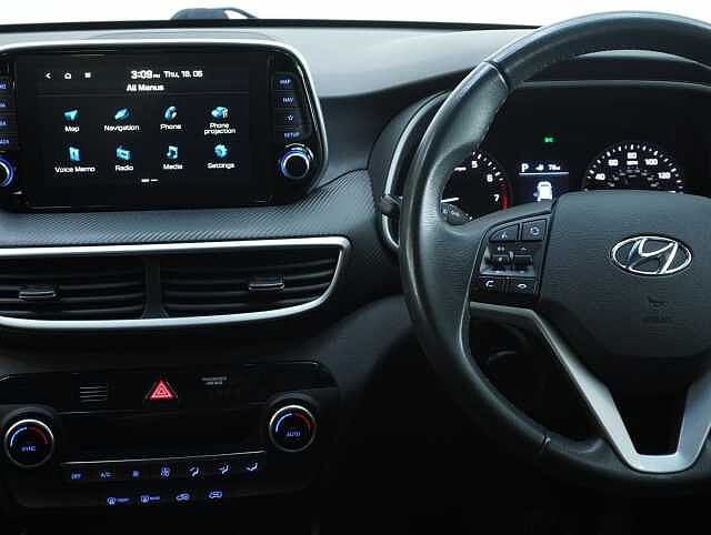 Hyundai TUCSON 1.6 T-GDi SE Nav SUV 5dr Petrol DCT Euro 6 (s/s) (177 ps) Platinum Silver