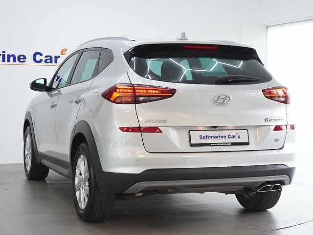 Hyundai TUCSON 1.6 T-GDi SE Nav SUV 5dr Petrol DCT Euro 6 (s/s) (177 ps) Platinum Silver