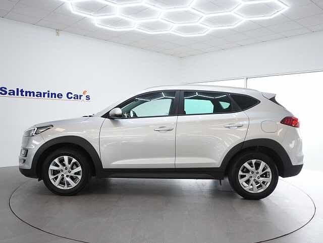 Hyundai TUCSON 1.6 T-GDi SE Nav SUV 5dr Petrol DCT Euro 6 (s/s) (177 ps) Platinum Silver