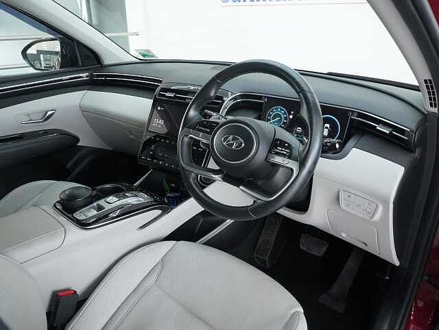 Hyundai TUCSON 1.6 h T-GDi Ultimate SUV 5dr Petrol Hybrid Auto Euro 6 (s/s) (230 ps) Sunset Red