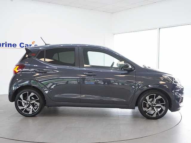 Hyundai I10 1.0 T-GDi N Line Hatchback 5dr Petrol Manual Euro 6 (s/s) (100 ps) Grey