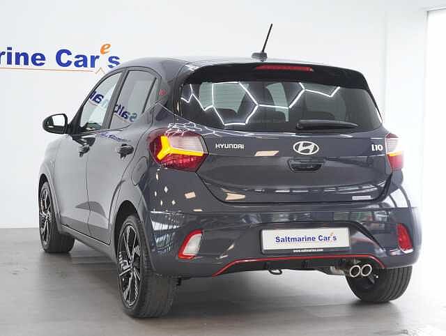 Hyundai I10 1.0 T-GDi N Line Hatchback 5dr Petrol Manual Euro 6 (s/s) (100 ps) Grey