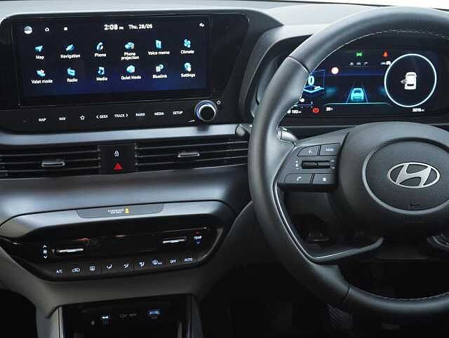 Hyundai I20 1.0 T-GDi Tech Line Hatchback 5dr Petrol Manual Euro 6 (s/s) (90 ps) Grey