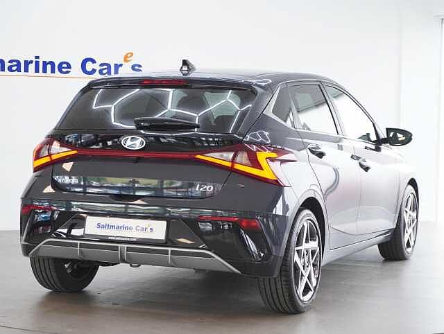 Hyundai I20 1.0 T-GDi Tech Line Hatchback 5dr Petrol Manual Euro 6 (s/s) (90 ps) Grey