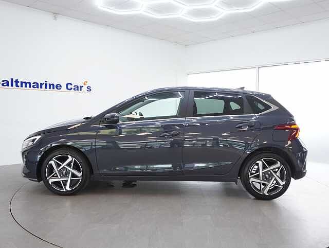 Hyundai I20 1.0 T-GDi Tech Line Hatchback 5dr Petrol Manual Euro 6 (s/s) (90 ps) Grey