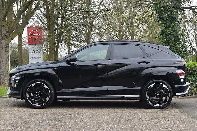 Hyundai KONA 160kW N Line 65kWh 5dr Auto Black