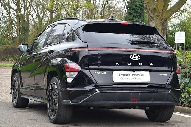 Hyundai KONA 160kW N Line 65kWh 5dr Auto Black