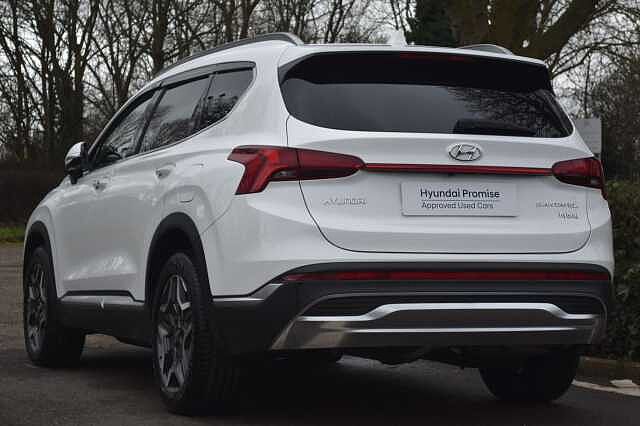 Hyundai SANTA FE 1.6 TGDi Hybrid Ultimate 5dr Auto White