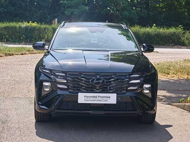 Hyundai TUCSON 1.6T 48V MHD N Line S 5dr DCT Black