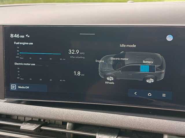 Hyundai TUCSON 1.6T Hybrid N Line S 5dr Auto Grey