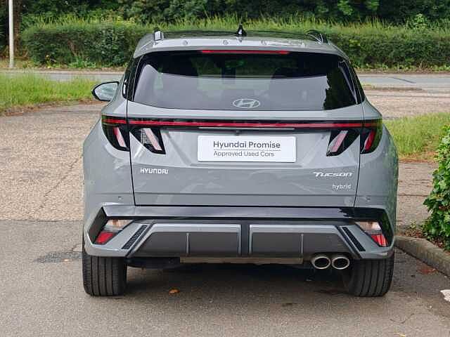Hyundai TUCSON 1.6T Hybrid N Line S 5dr Auto Grey