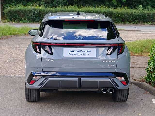 Hyundai TUCSON 1.6T 239 Hybrid N Line Edition 5dr Auto Grey