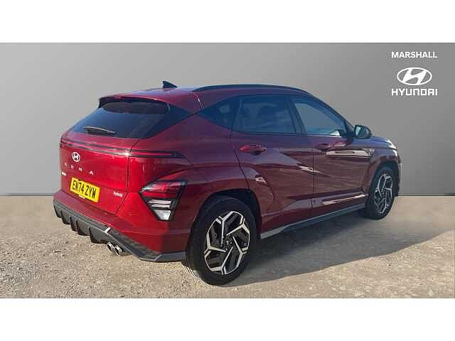 Hyundai KONA KONA 1.6 Hybrid 129 N Line S 5dr DCT Red