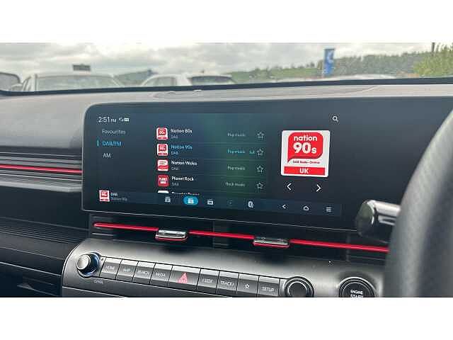 Hyundai KONA KONA 1.6 Hybrid 129 N Line 5dr DCT Black
