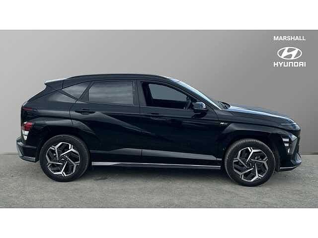 Hyundai KONA KONA 1.6 Hybrid 129 N Line 5dr DCT Black