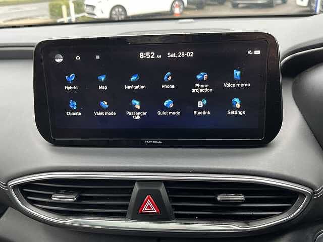 Hyundai SANTA FE 1.6 TGDi Hybrid Ultimate 5dr 4WD Auto Grey