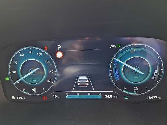 Hyundai SANTA FE 1.6 TGDi Hybrid Ultimate 5dr Auto Green