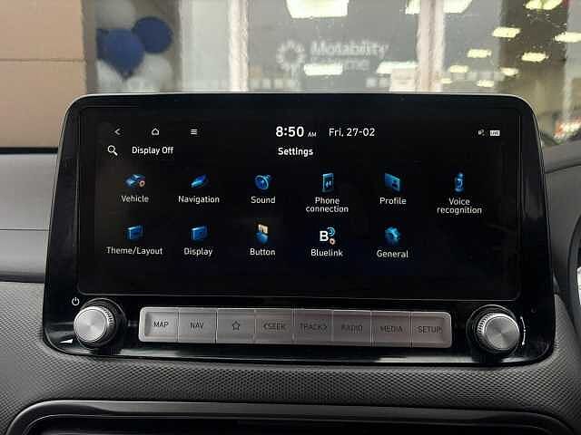 Hyundai KONA 39kWh SE Connect Auto 5dr (10.5kW Charger) Red