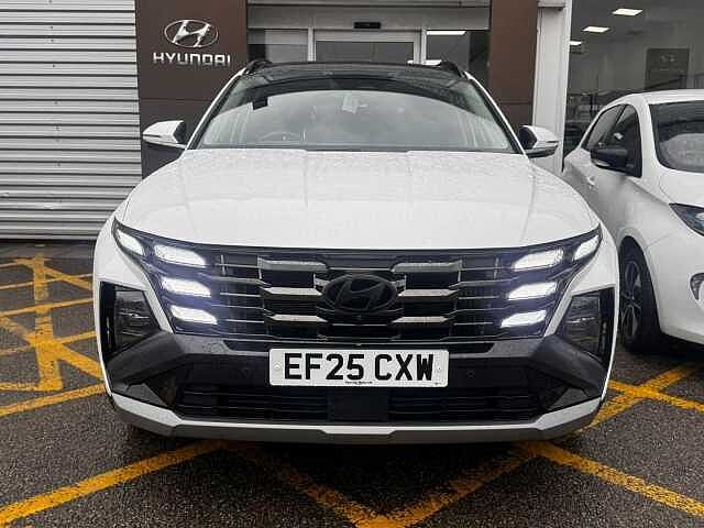 Hyundai TUCSON 1.6 T-GDi 13.8kWh Ultimate Auto Euro 6 (s/s) 5dr White