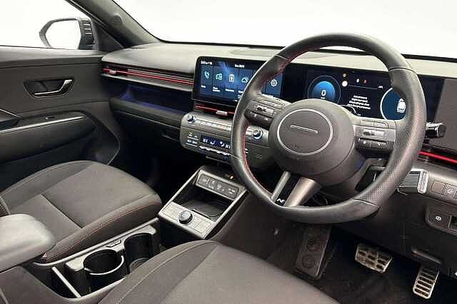 Hyundai KONA 1.6 h-GDi N Line DCT Euro 6 (s/s) 5dr Black