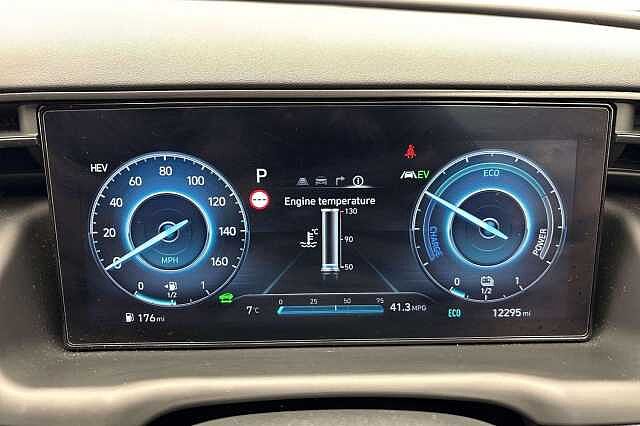 Hyundai TUCSON 1.6 T-GDi 13.8kWh N Line Auto 4WD Euro 6 (s/s) 5dr Red