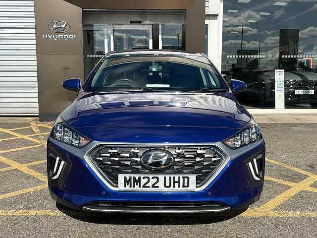 Hyundai IONIQ 1.6 h-GDi 8.9kWh Premium SE DCT Euro 6 (s/s) 5dr Intense Blue