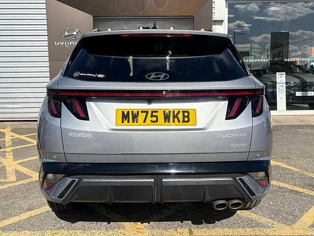 Hyundai TUCSON 1.6 T-GDi N Line Auto Euro 6 (s/s) 5dr Silver