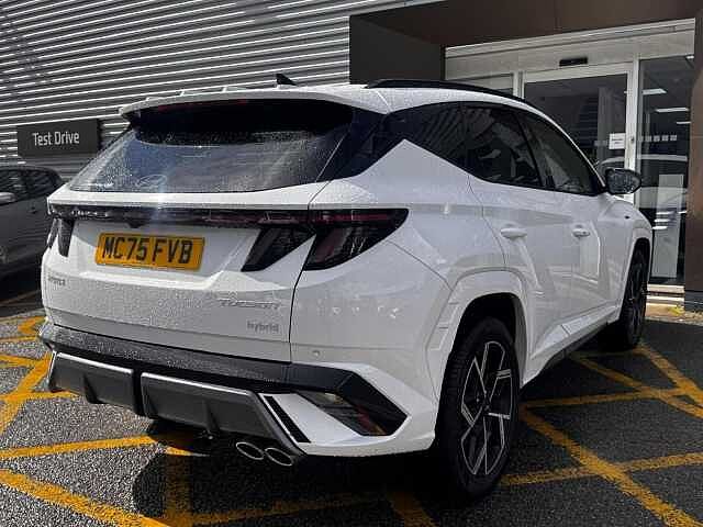 Hyundai TUCSON 1.6 T-GDi N Line Auto Euro 6 (s/s) 5dr White