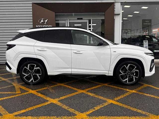 Hyundai TUCSON 1.6 T-GDi N Line Auto Euro 6 (s/s) 5dr White