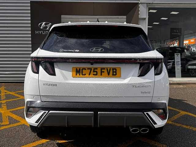 Hyundai TUCSON 1.6 T-GDi N Line Auto Euro 6 (s/s) 5dr White
