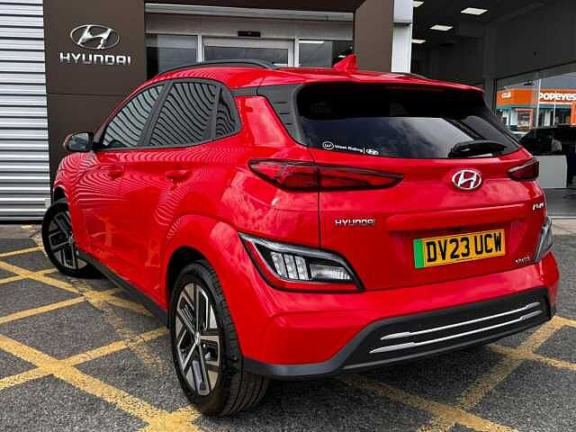 Hyundai KONA 64kWh Ultimate Auto 5dr (10.5kW Charger) Red
