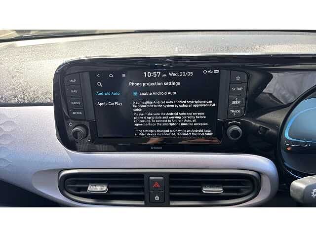 Hyundai I10 i10 5Dr HAT 1.2 MPi 79ps Premium NAV AU Meta Blue