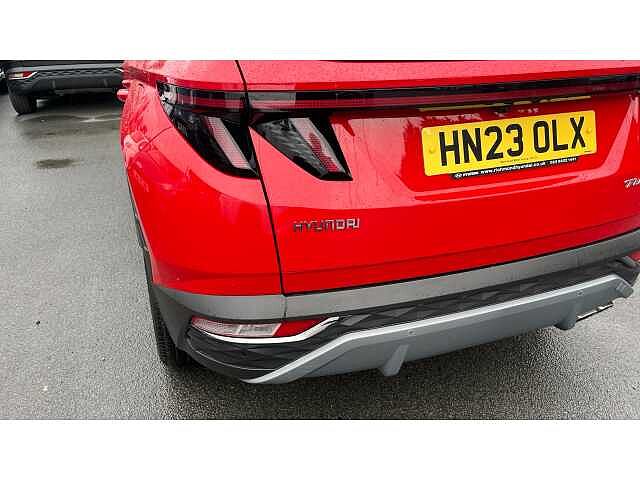 Hyundai TUCSON TUCSON 1.6 TGDi Hybrid 230 Premium 5dr 2WD Auto Engine Red