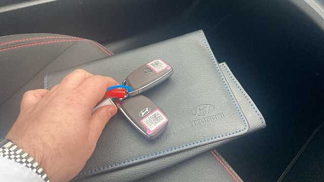 Hyundai I20 1.0T GDi N Line S 5dr DCT Petrol Hatchback Pearl - Vibrant Blue