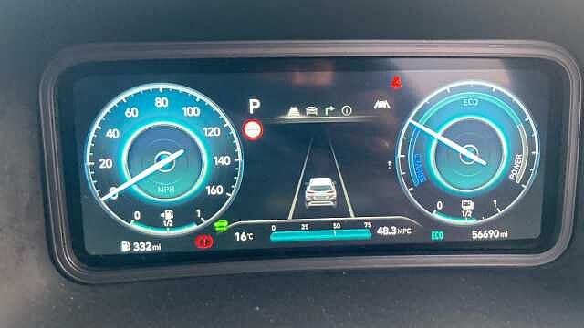 Hyundai KONA 1.6 GDi Hybrid Premium 5dr DCT Hybrid Hatchback Blue