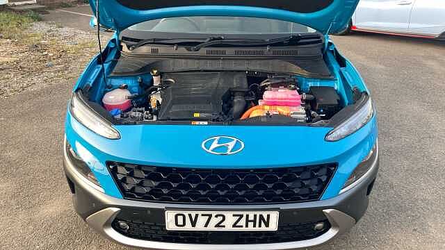 Hyundai KONA 1.6 GDi Hybrid Premium 5dr DCT Hybrid Hatchback Blue