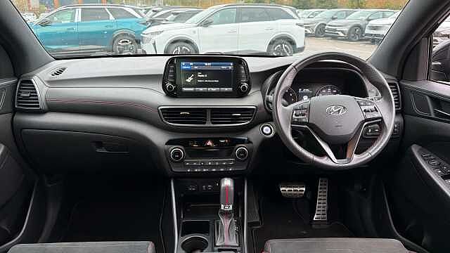 Hyundai TUCSON 1.6 TGDi 177 N Line 5dr 2WD DCT Petrol Estate Black