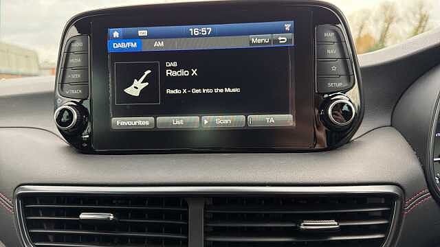 Hyundai TUCSON 1.6 TGDi 177 N Line 5dr 2WD DCT Petrol Estate Black