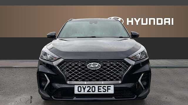 Hyundai TUCSON 1.6 TGDi 177 N Line 5dr 2WD DCT Petrol Estate Black