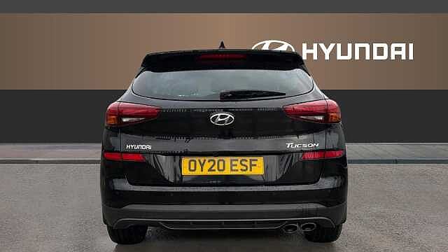 Hyundai TUCSON 1.6 TGDi 177 N Line 5dr 2WD DCT Petrol Estate Black