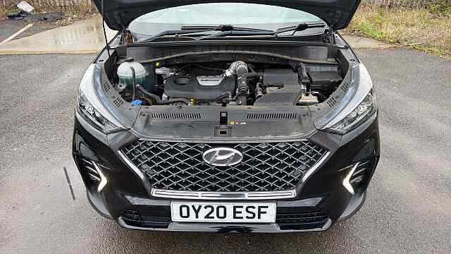 Hyundai TUCSON 1.6 TGDi 177 N Line 5dr 2WD DCT Petrol Estate Black