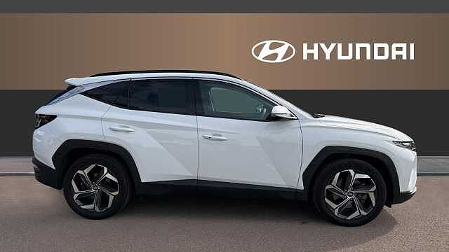 Hyundai TUCSON 1.6 TGDi Hybrid 230 Ultimate 5dr 2WD Auto Hybrid Estate White
