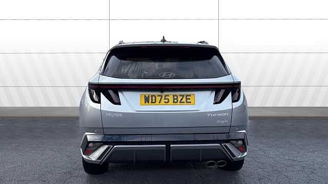 Hyundai TUCSON 1.6T Plug-in Hybrid N Line S 5dr Auto Estate Shimmering Silver - Metallic