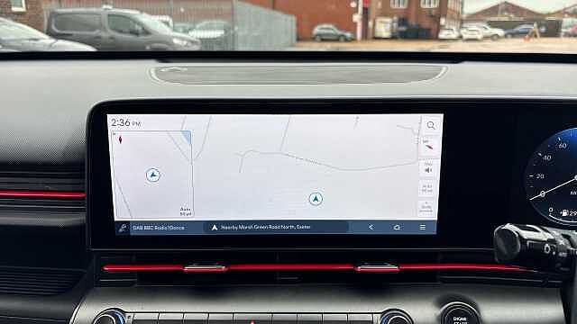 Hyundai KONA 1.6 Hybrid 129 N Line S 5dr DCT Hybrid Hatchback Black