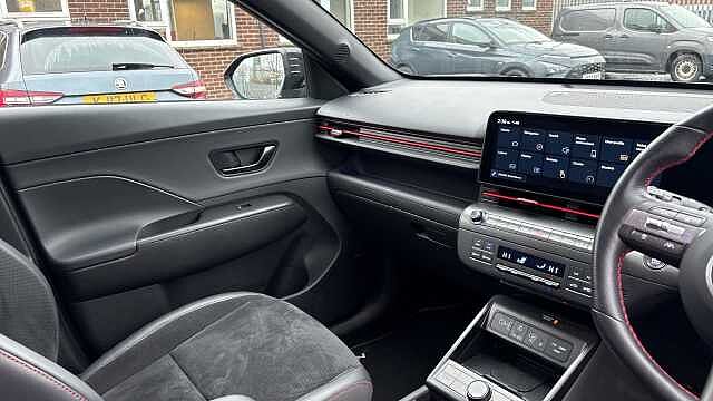 Hyundai KONA 1.6 Hybrid 129 N Line S 5dr DCT Hybrid Hatchback Black