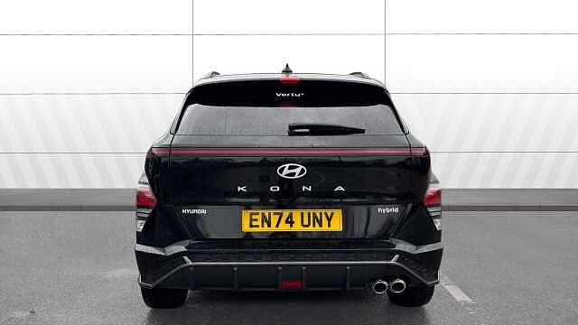 Hyundai KONA 1.6 Hybrid 129 N Line S 5dr DCT Hybrid Hatchback Black