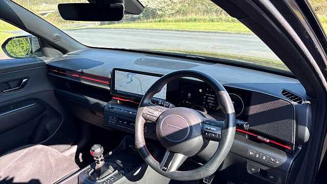 Hyundai KONA 1.6T N Line S 5dr Petrol Hatchback Black