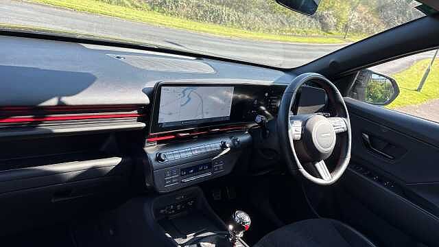 Hyundai KONA 1.6T N Line S 5dr Petrol Hatchback Black