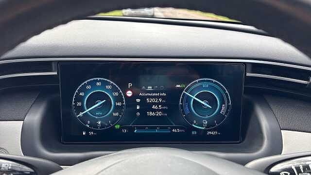 Hyundai TUCSON 1.6 TGDi 48V MHD 180 Ultimate 5dr 4WD DCT Petrol Estate Red