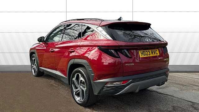 Hyundai TUCSON 1.6 TGDi 48V MHD 180 Ultimate 5dr 4WD DCT Petrol Estate Red